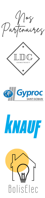 Partenaires Gyproc et Knauf
