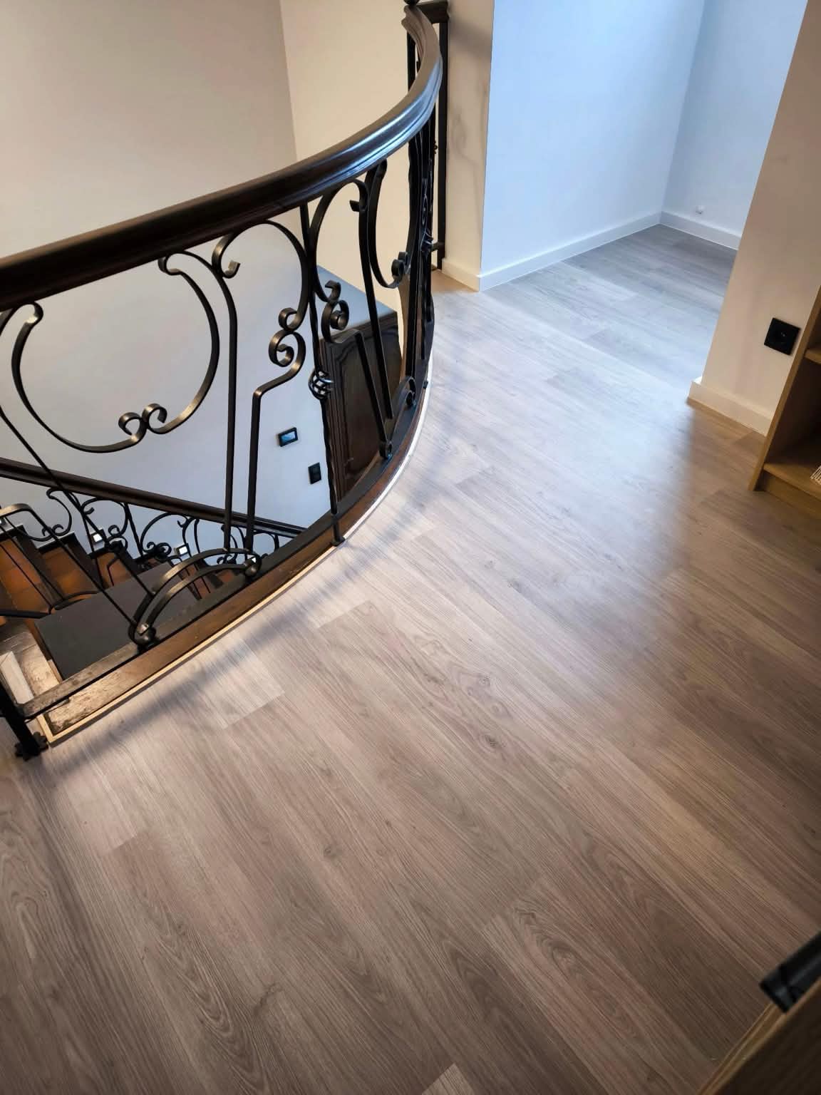 Pose de parquet